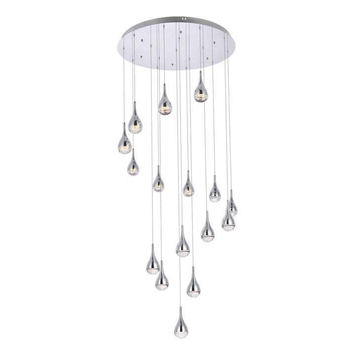 Amherst Chandelier (3816) in Chrome by Elegant