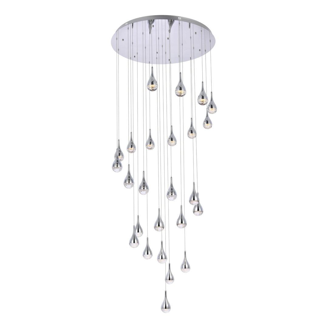 Amherst Chandelier (3825) in Chrome by Elegant