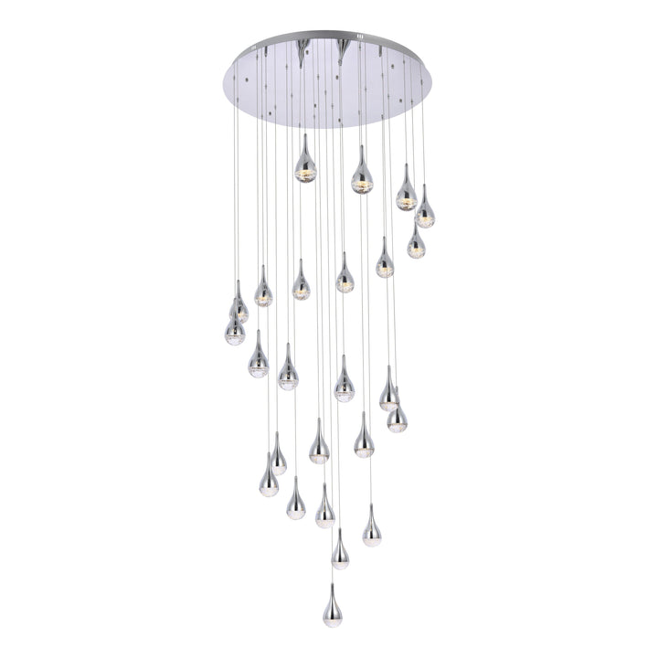 Amherst Chandelier (3825) in Chrome by Elegant