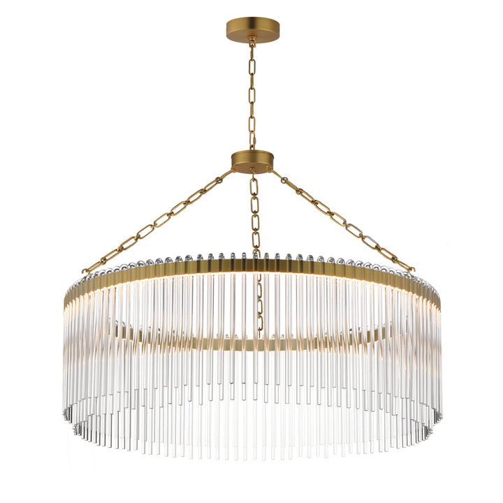Jolie LED Pendant Natural Aged Brass