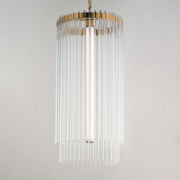 Jolie Foyer Pendant Natural Aged Brass alternate view