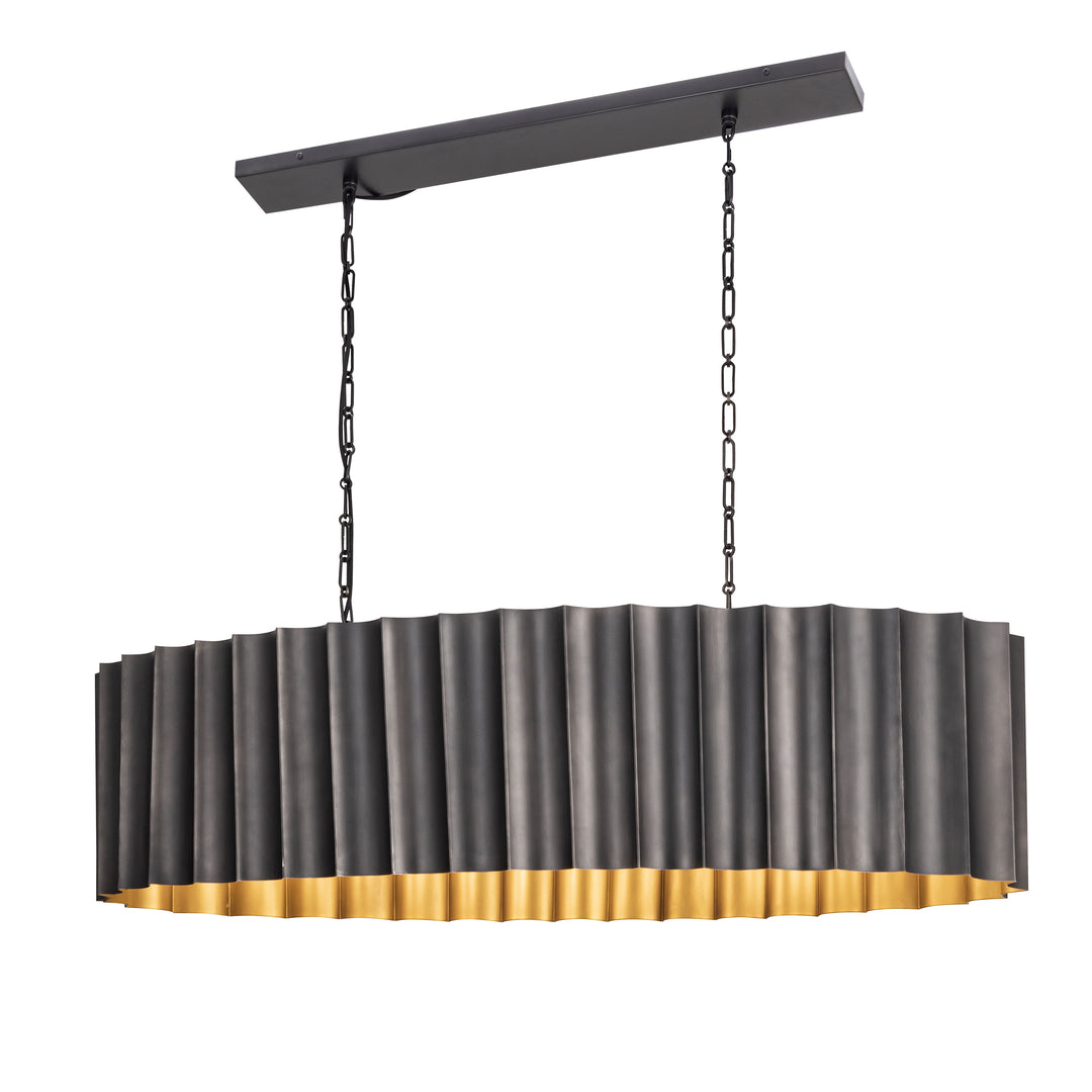 Allegra 5-Light Linear Pendant GMGLD
