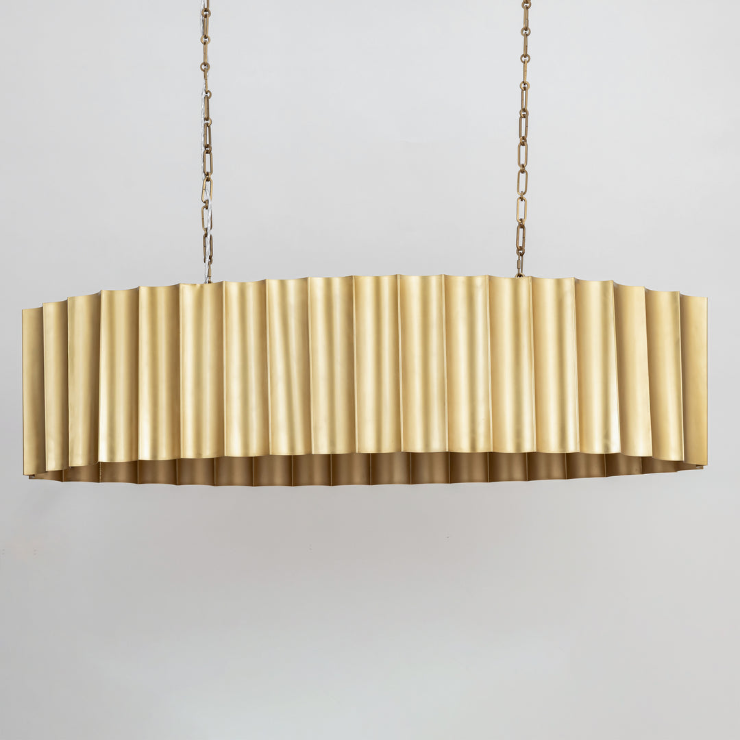 Allegra 5-Light Linear Pendant WBR alternate view
