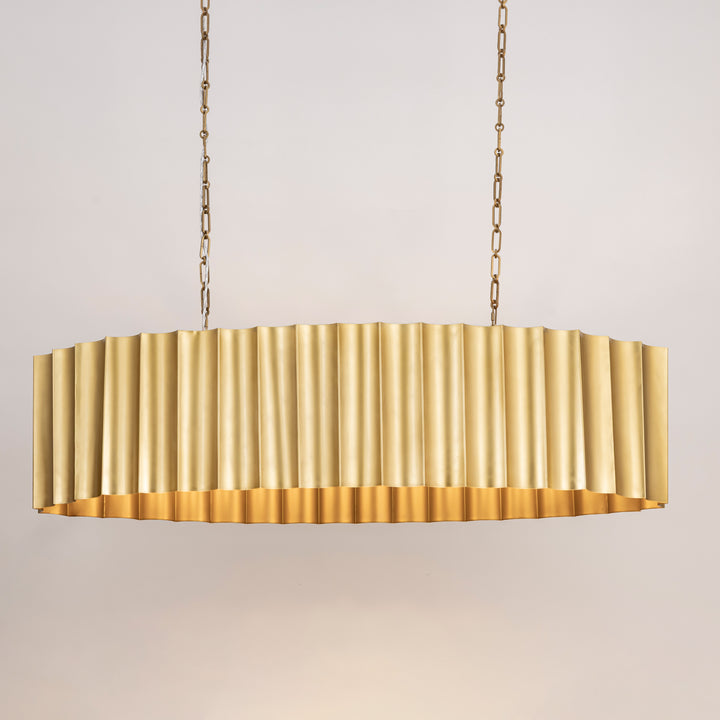 Allegra 5-Light Linear Pendant WBR alternate view