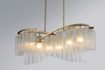 Victoria - 6 Light Linear Pendant