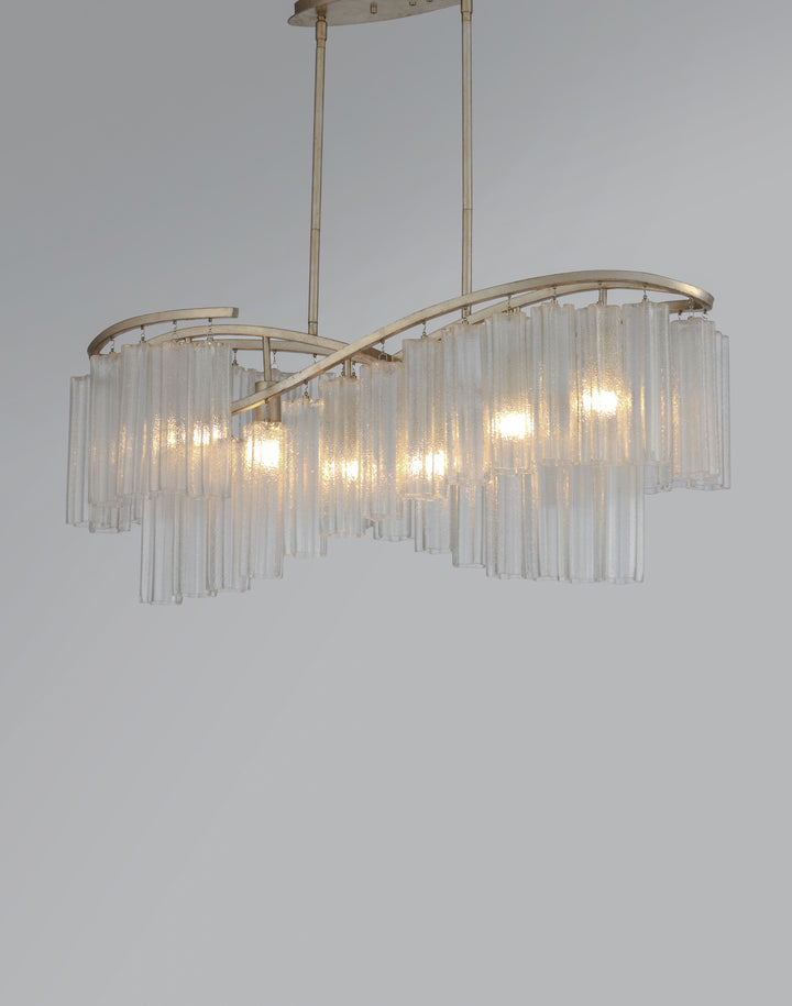 Victoria 6-Light Linear Chandelier