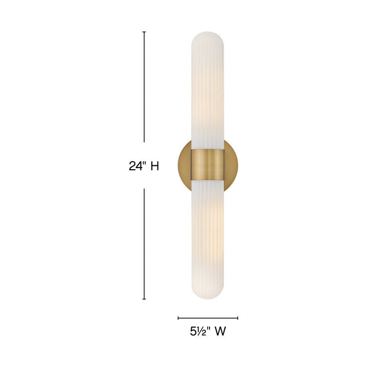 Nina Large Two Light Sconce