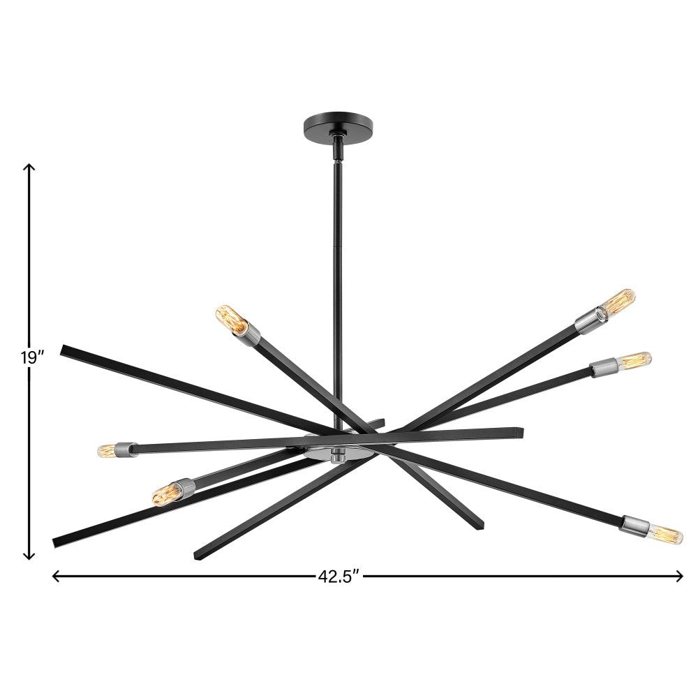 Archer Adjustable Single Tier Chandelier