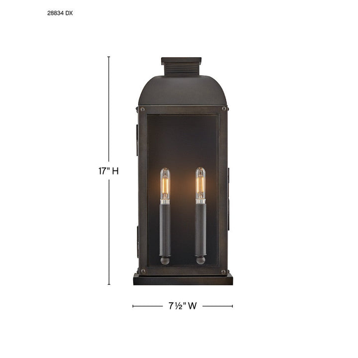 Tiverton Wall Mount Lantern