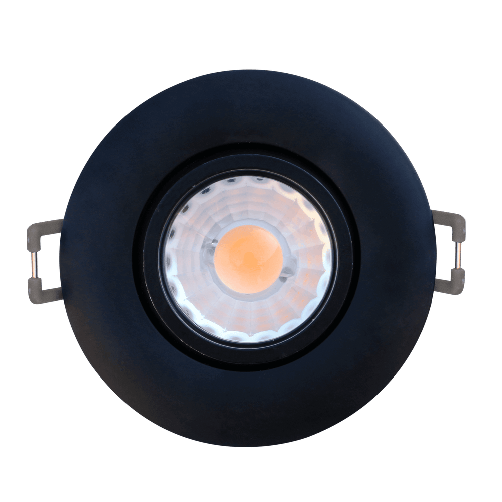 LED 3" Eyeball - 5CCT Adjustable - Circle in Black by Votatec