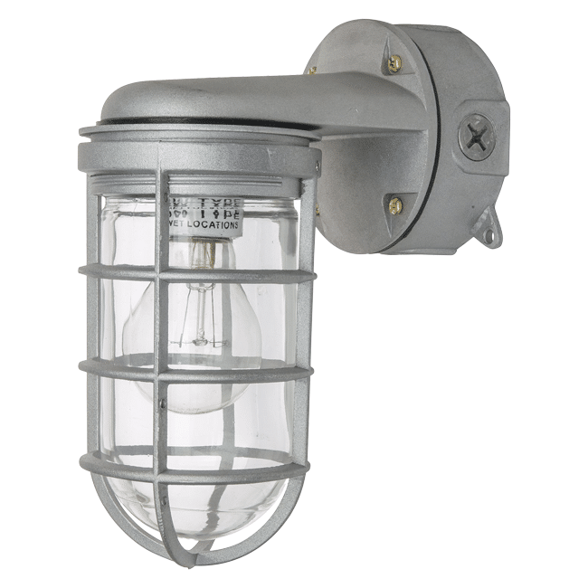 LED Cage Vapor-Proof Fixture - Wall Mount by Votatec - view 2