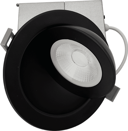 LED 4" Multi-Directional Gimbal - 5CCT Adjustable - Circle