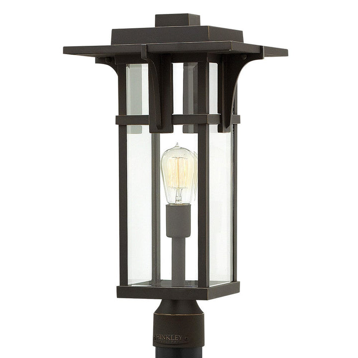 Manhattan Large Post Mount Lantern