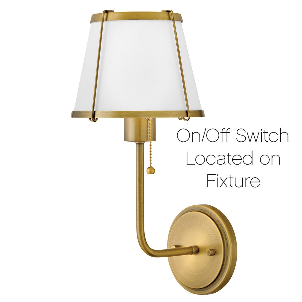 Clarke Medium Single Light Sconce