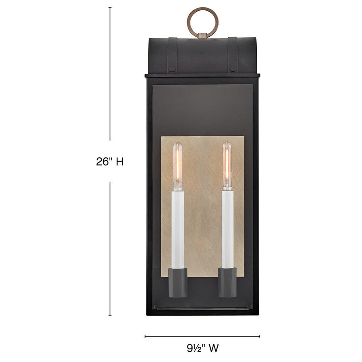 Campbell Wall Mount Lantern