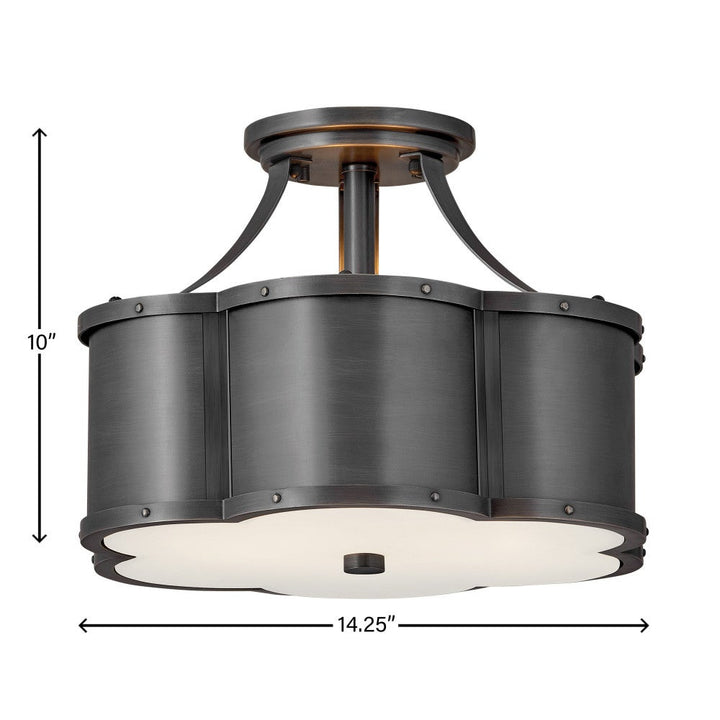 Chance Medium Semi-Flush Mount