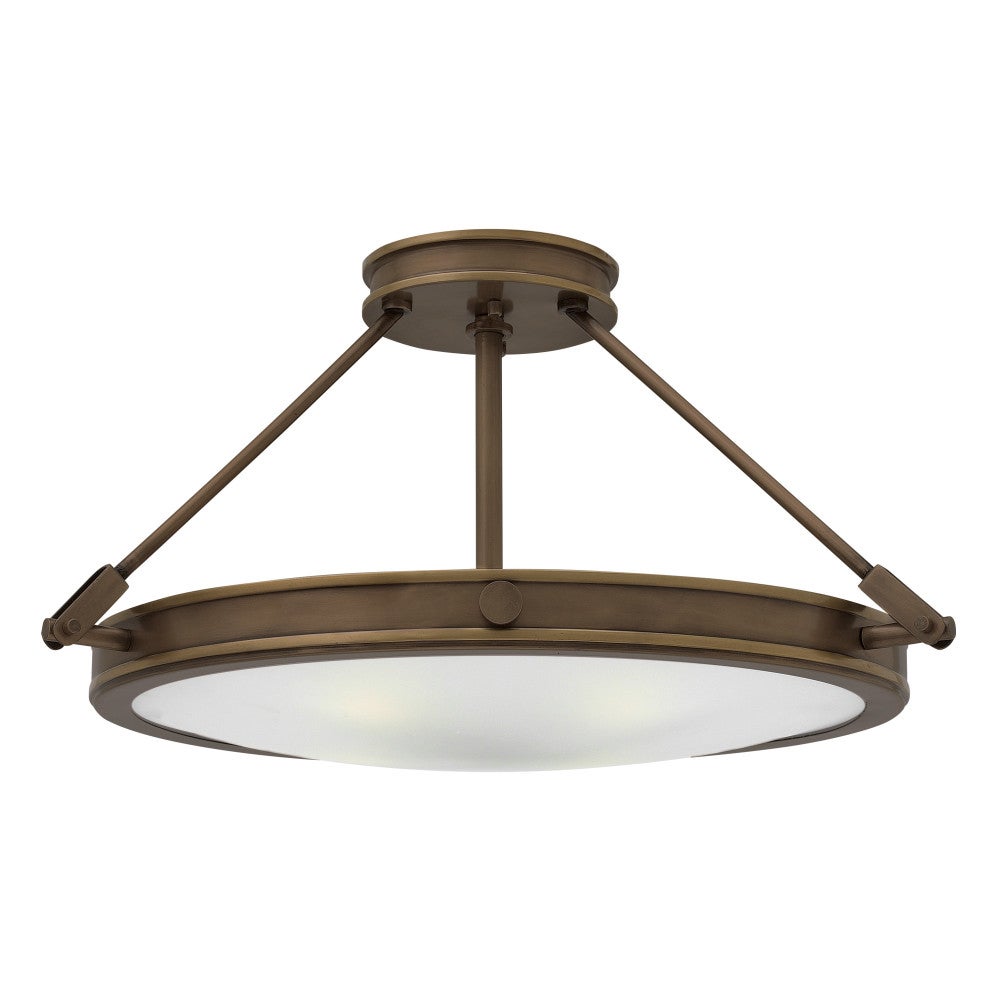 Collier Medium Semi-Flush Mount