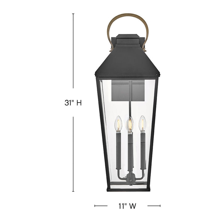 Dawson Wall Mount Lantern