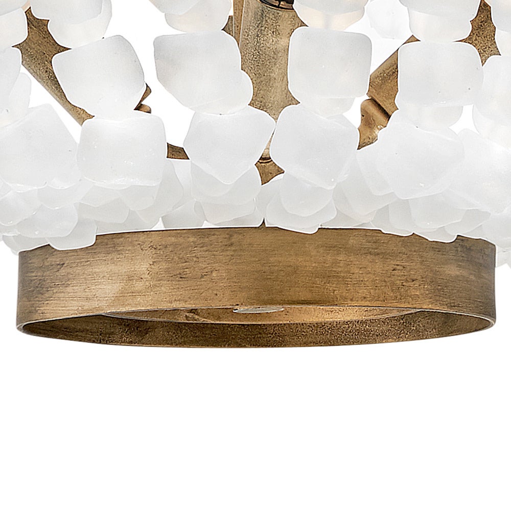 Dune Medium Semi-flush Mount