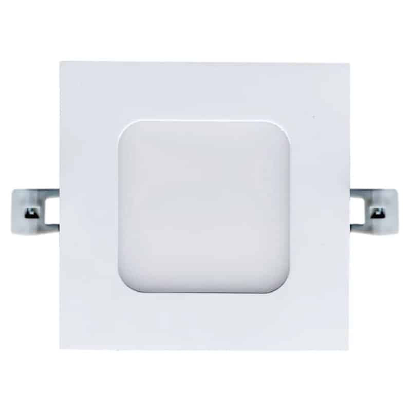 LED 4" Slim Square Panel 5way CCT in White by Votatec