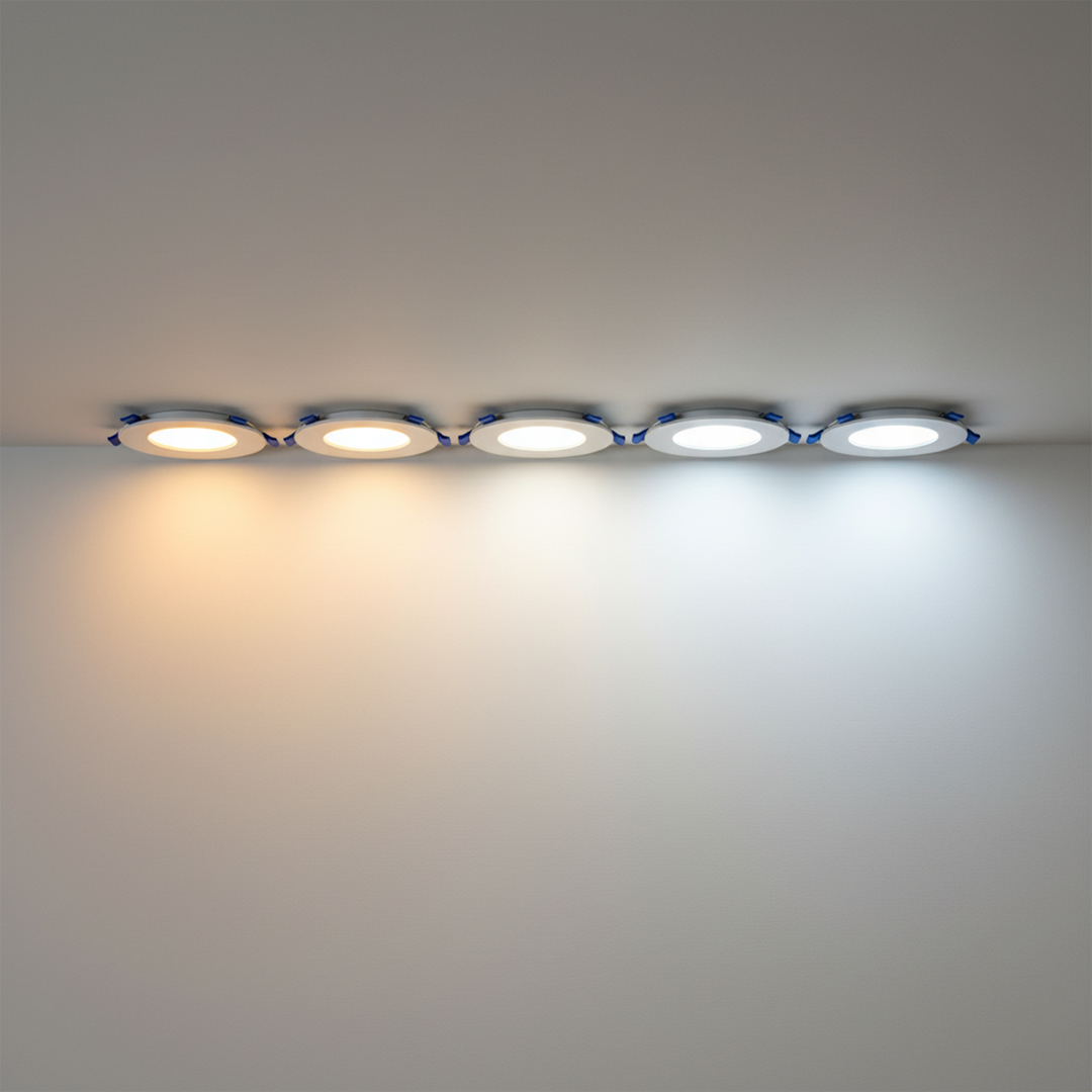 4" Slim LED Recessed Light 5CCT Contractor Pack (6 pcs) - SLIM4CONT