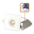 LED 4" Square Eyeball 5Way CCT