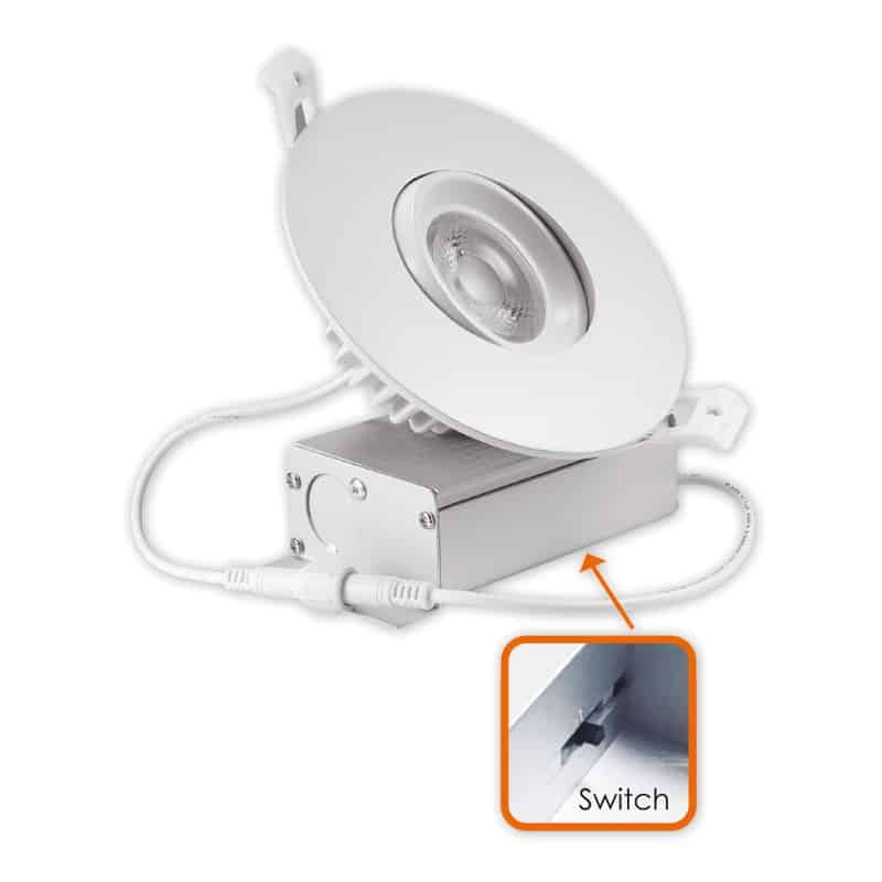 LED 4" Round Eyeball 5Way CCT