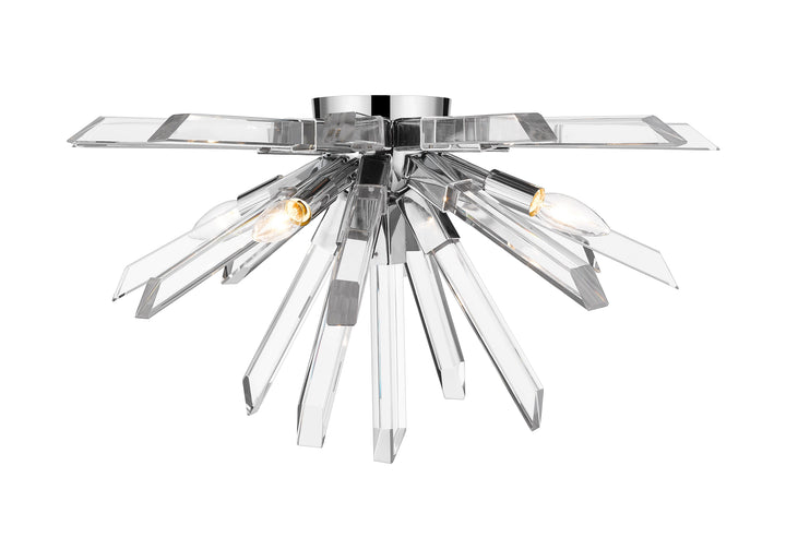 Burst - 4 Light Flush Mount