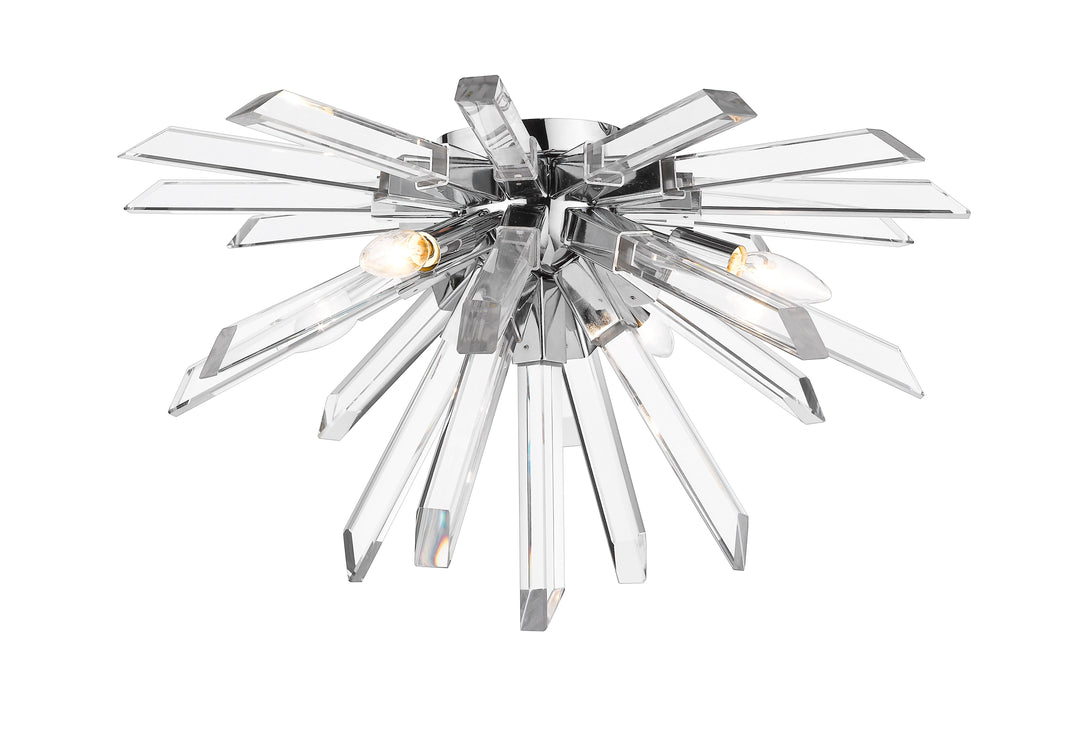 Burst - 4 Light Flush Mount