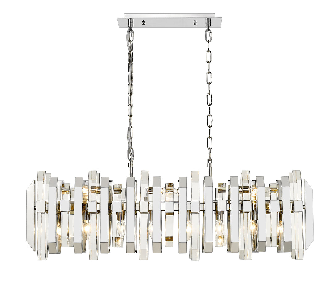 Bova - 11 Light Linear Chandelier