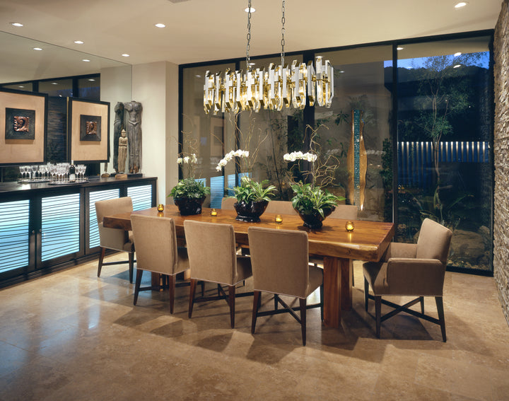 Bova - 11 Light Linear Chandelier