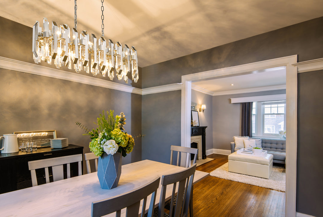 Bova - 11 Light Linear Chandelier