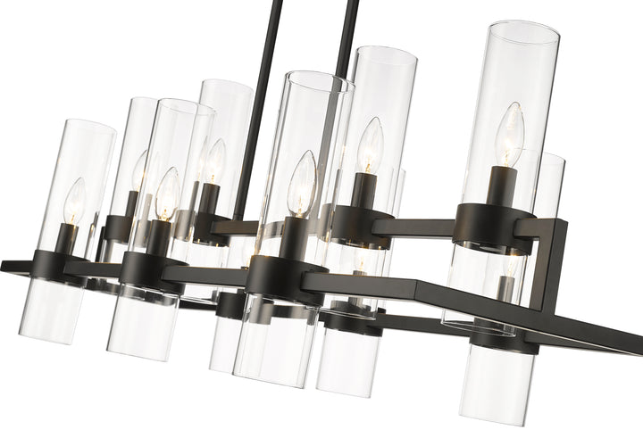 Datus - 10 Light Linear Chandelier