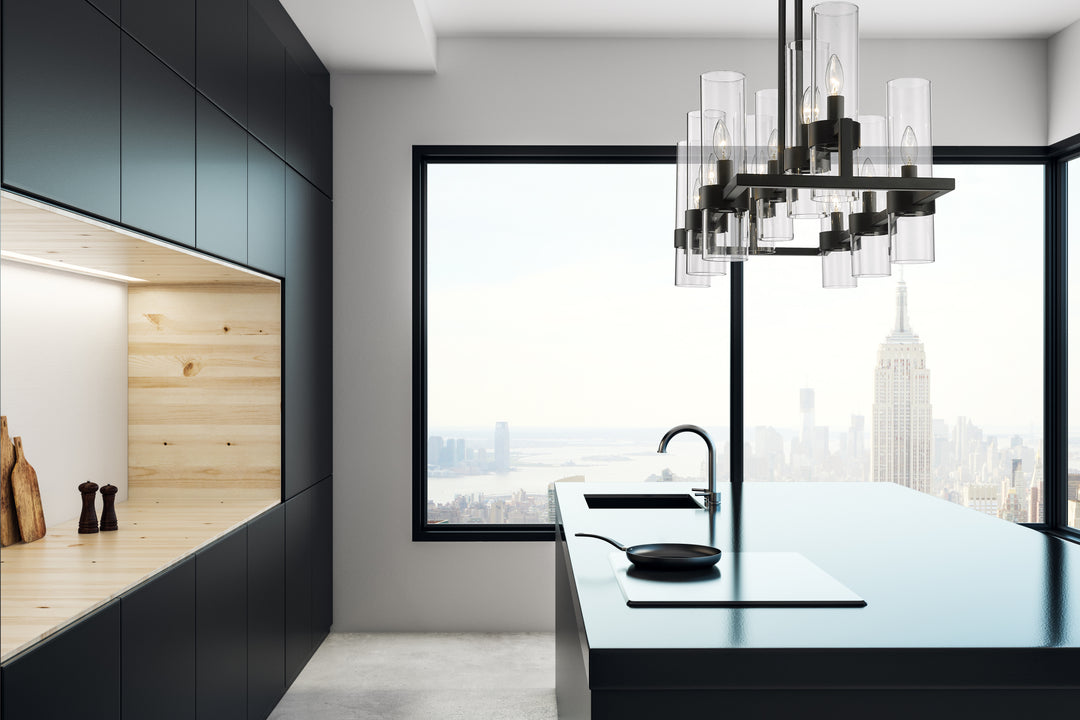 Datus - 10 Light Linear Chandelier