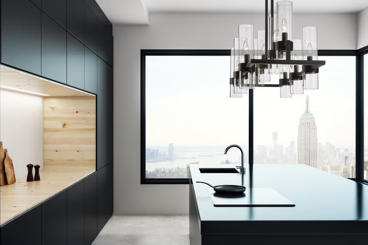 Datus - 10 Light Linear Chandelier