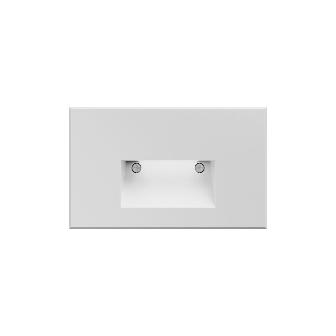 Horizontal Step Light Colorscaping in White on Aluminum by WAC Lighting