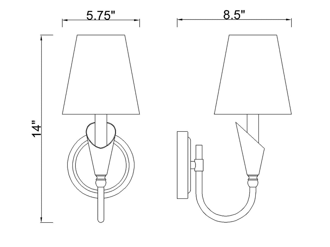 Claudelle - Wall Sconce