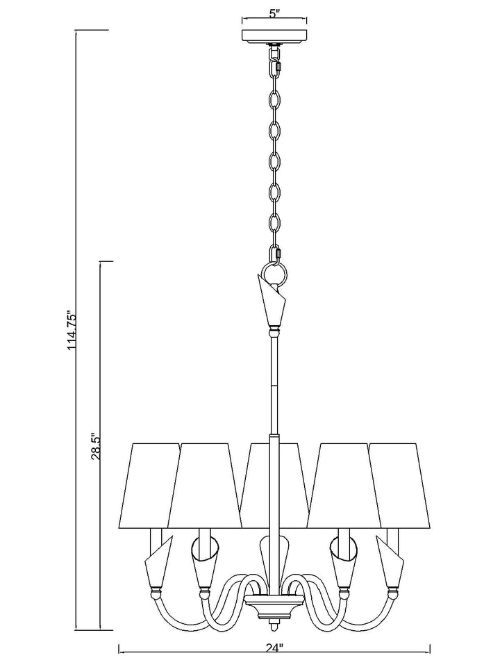 Claudelle - Chandelier