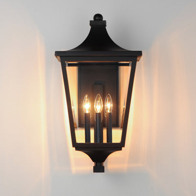 Sutton Place VX - 3 Light Outdoor Wall Sconce