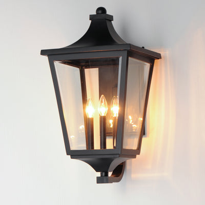 Sutton Place VX - 3 Light Outdoor Wall Sconce