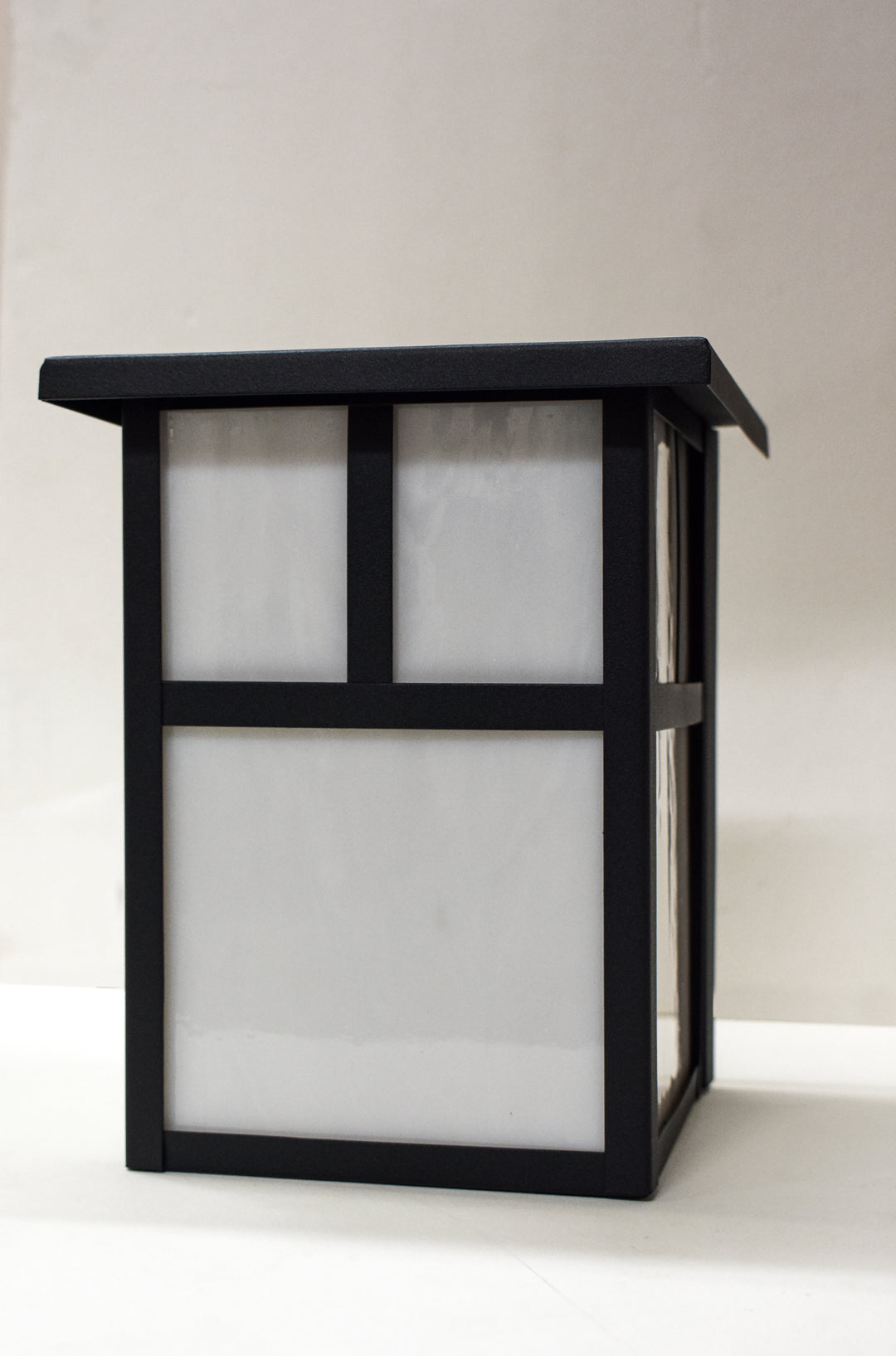 Coldwater Outdoor Wall Lantern White / Black alternate view