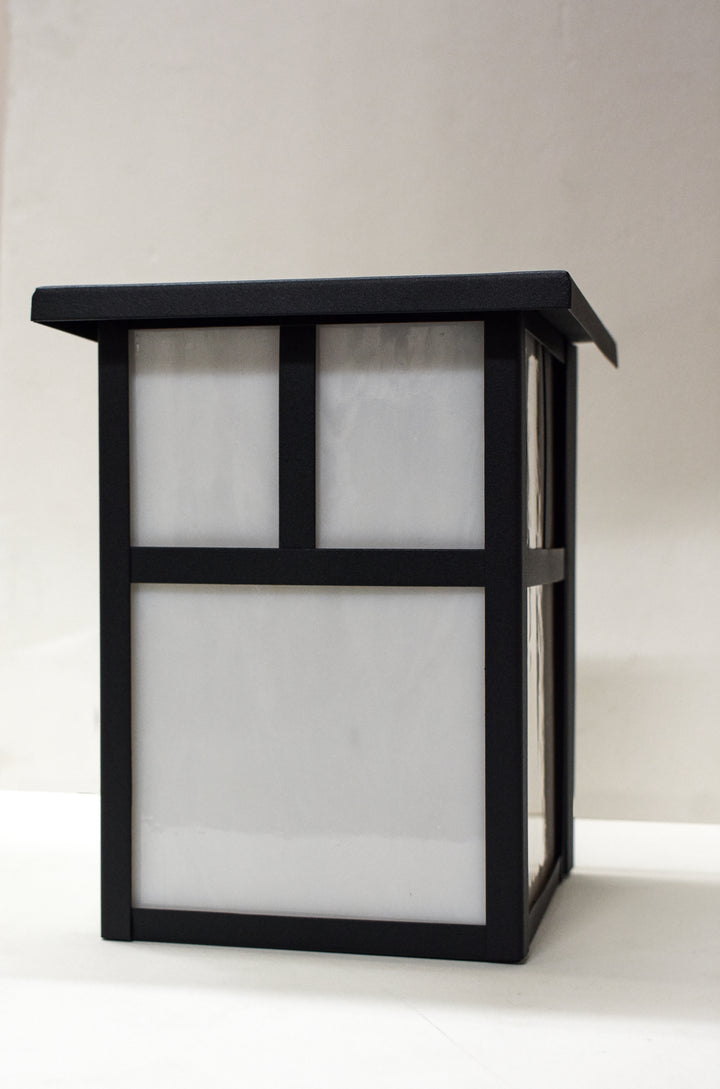 Coldwater Outdoor Wall Lantern White / Black alternate view