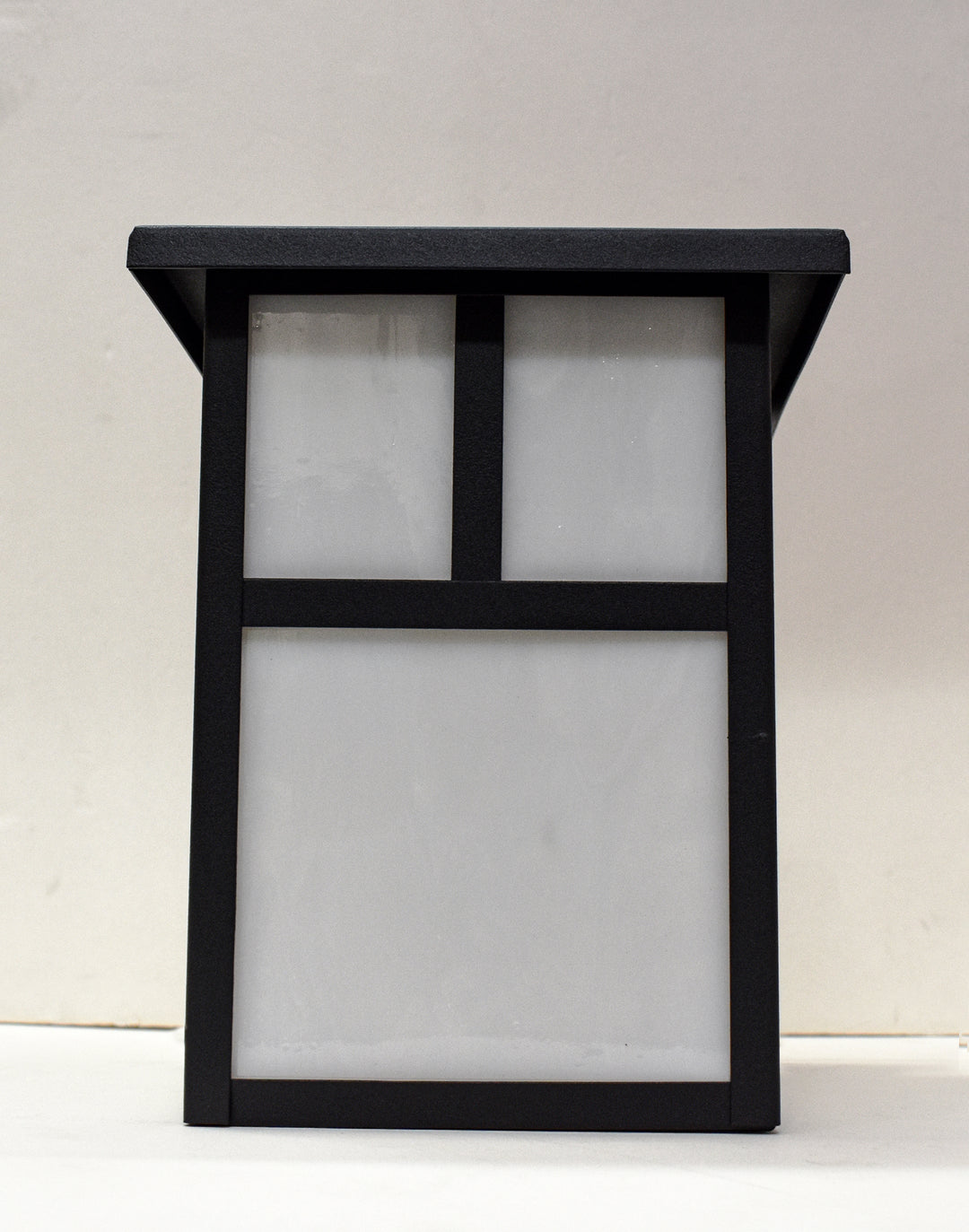 Coldwater Outdoor Wall Lantern White / Black alternate view