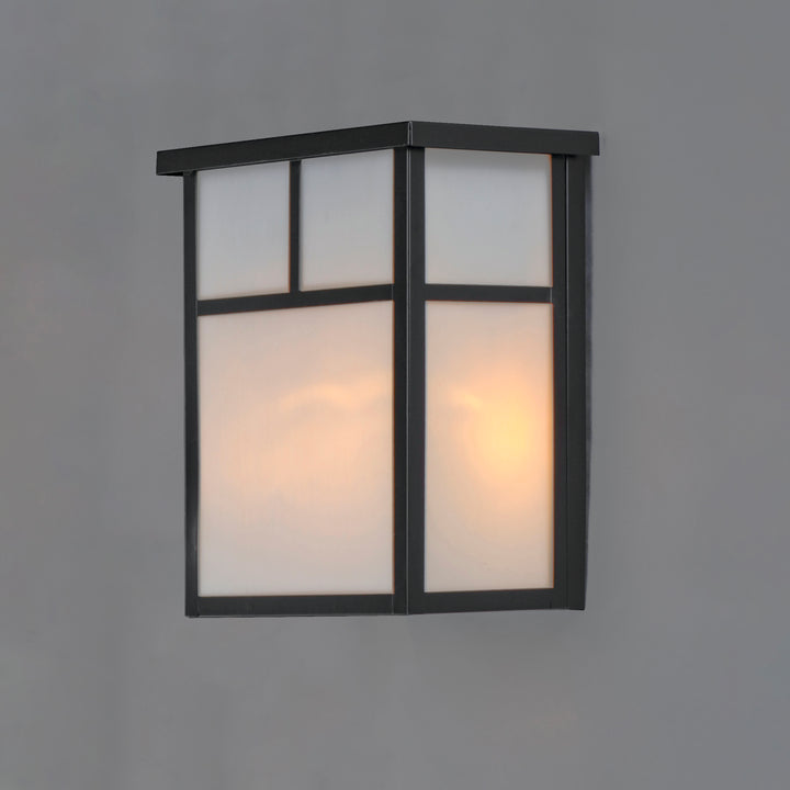 Coldwater Outdoor Wall Lantern White / Black alternate view