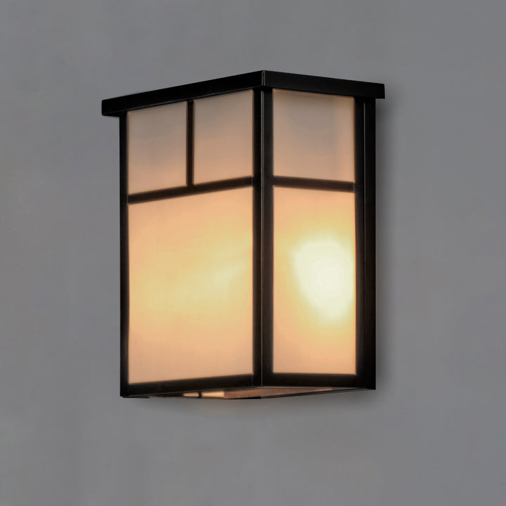 Coldwater Outdoor Wall Lantern White / Black alternate view