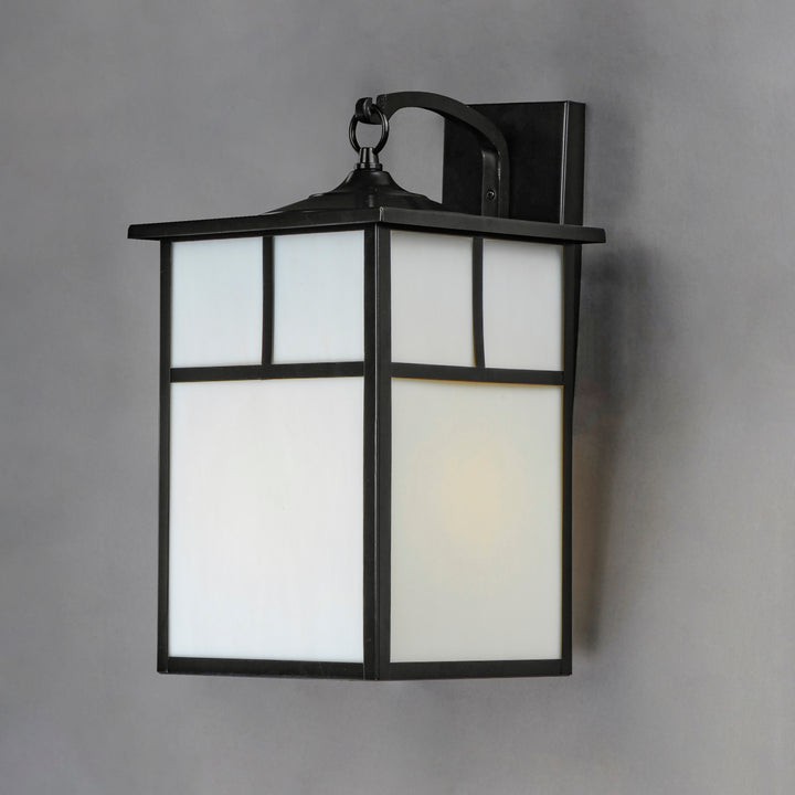 Coldwater Outdoor Wall Lantern White / Black alternate view