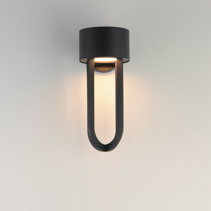 Quayside VX Outdoor LED Wall Sconce Black alternate view