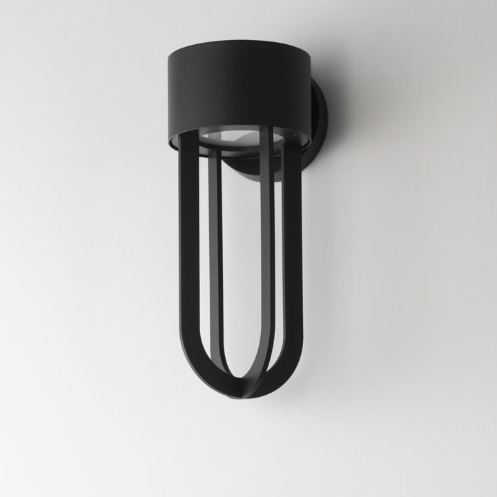 Quayside VX Outdoor LED Wall Sconce Black alternate view