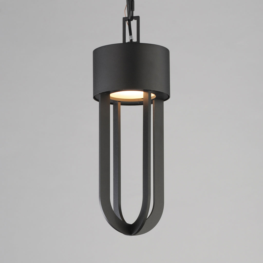 Quayside VX 14"  Outdoor LED Pendant Black alternate view