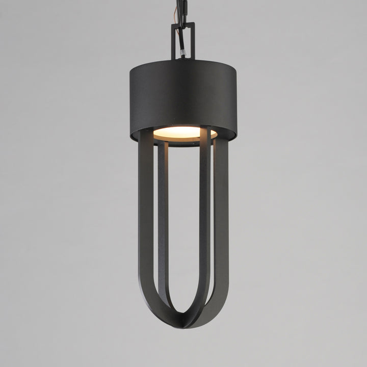 Quayside VX 14"  Outdoor LED Pendant Black alternate view